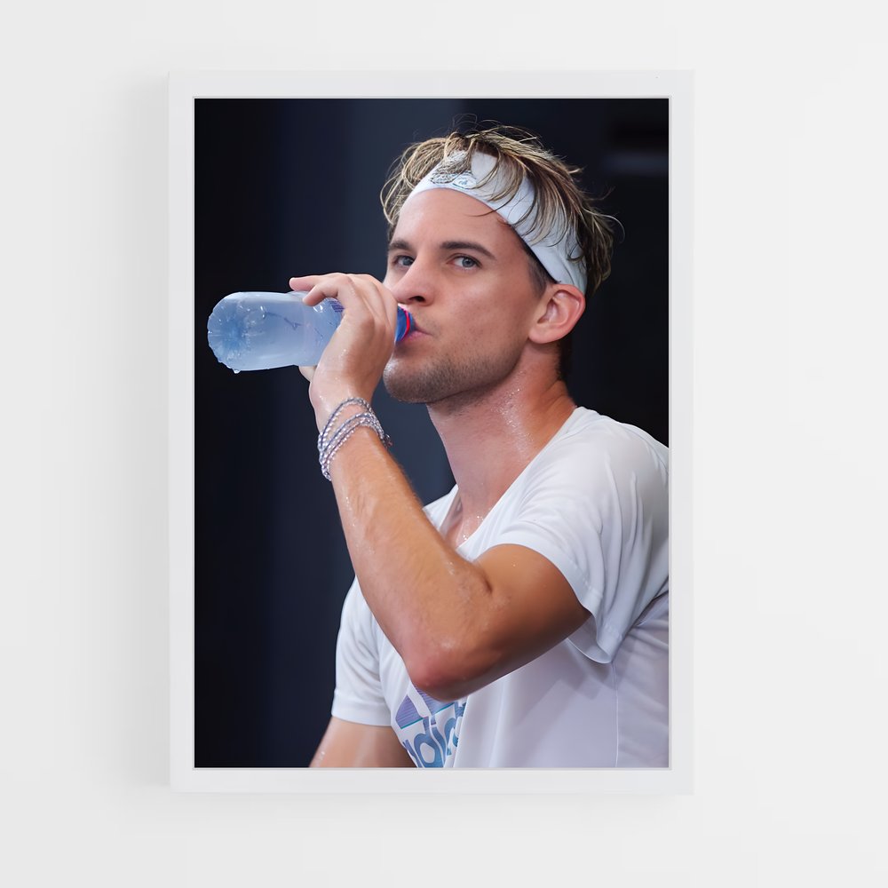Poster Hydratation Champion – affiche Tennis (vue 3)